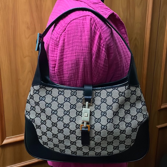 Sold♥️GUCCI JACKIE VINTAGE Shoulder BAG♥️ - Picture 3 of 17